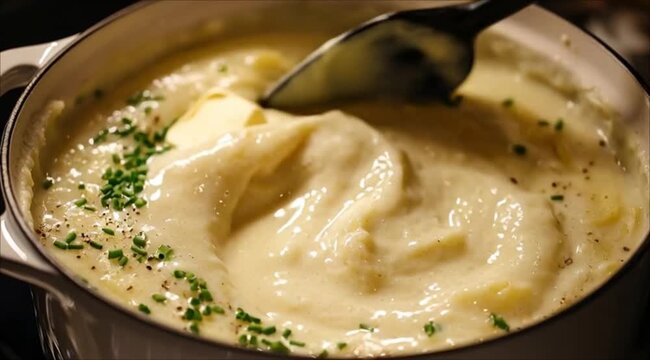 Creamy Mashed Potatoes Recipe: Perfectly Smooth & Buttery with Fresh Chives - Easy Comfort Food for Family Dinners, Holiday Meals, or Weeknight Sides. Learn How to Make the Best Homemade Mash.