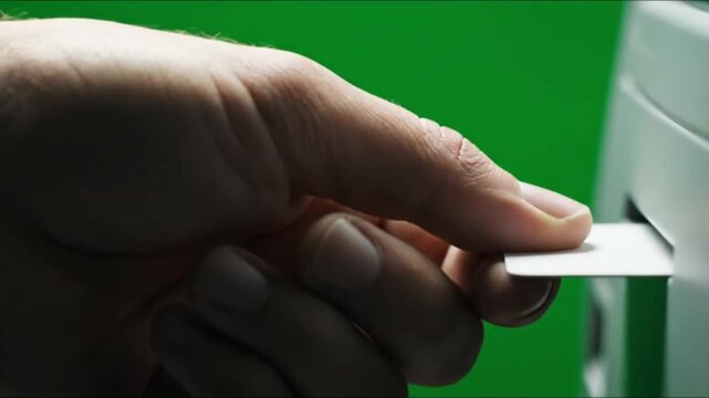 Close-up of a green voting ballot box with a metallic slot and secure lid for elections and civic participation, emphasizing democracy, voting process, political engagement, and fair elections
