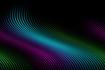 Abstract background with colorful curved lines, a modern and vibrant design
