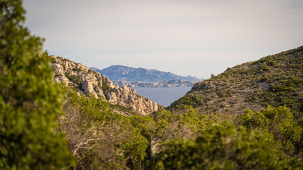 calanques view to marseille