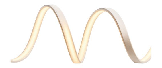 LED strip lights to accentuate architectural details in formal dining spaces.