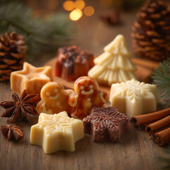 Christmas scented waxes