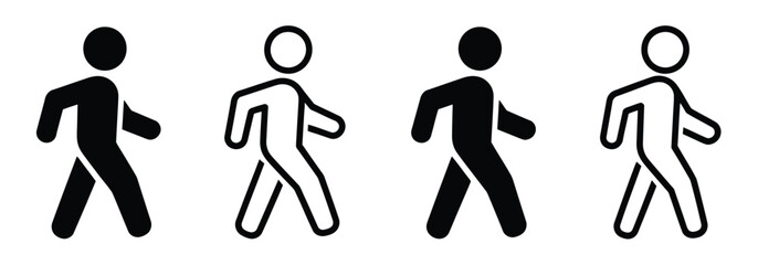 WebPedestrian crossing signals for safety and accessibility, walk signs for urban navigation, helping people move safely in the city, with icons for street guidance and public safety