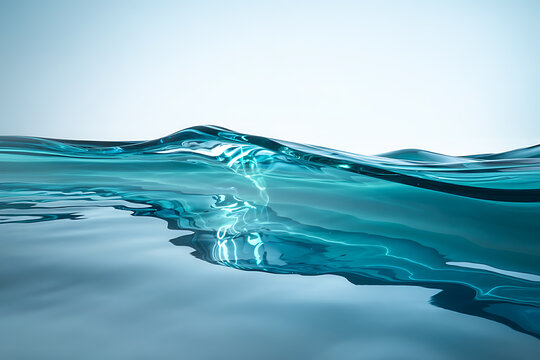 Dynamic underwater waves capturing nature's fluid energy flow majestic aquatic surface texture