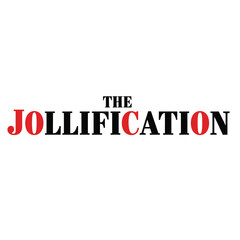 The jollification festive typography christmas t shirt design joyful holiday apparel