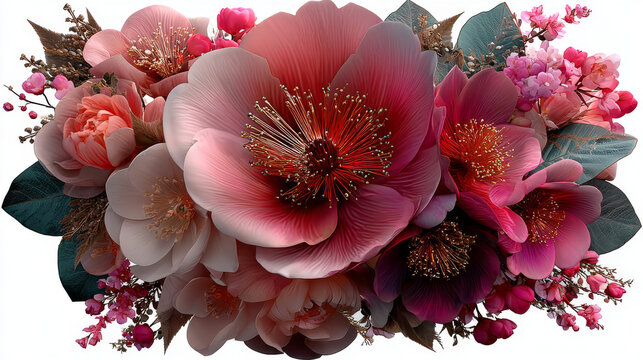 Beautiful summer wreath. EPS 10. No transparency. No gradients. - Powered by Adobe