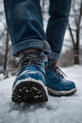 winter hiking boots