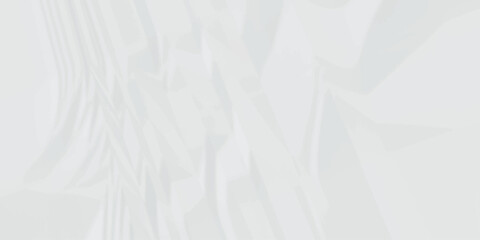 Obraz premium Abstract white paper crumpled panorama white paper texture background, crumpled pattern texture fabric scrapbook... 