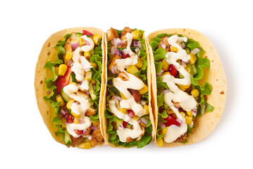 Indulge in Delicious Tacos That Are Completely Loaded with Fresh and Flavorful Ingredients