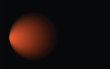 Vast cosmic nebula glowing with fiery orange and red hues in deep space