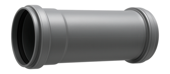 Wide plastic pipe for septic system links, ensuring effective waste management in rural