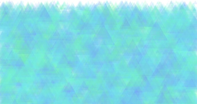 Abstract Blue and Green Triangles Pattern for Modern Backgrounds and Designs