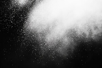 Grainy gradient background grayscale black white monochrome abstract noise texture grey banner poster backdrop design