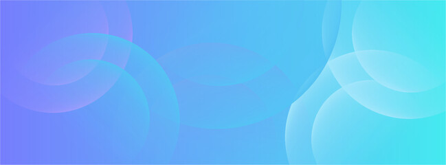 Modern banner background. colorful, blue and purple gradations, circles