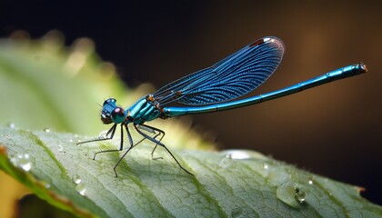 blue dazzler damselfly