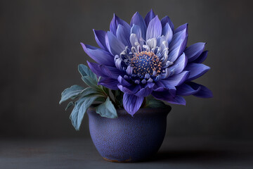 Beautiful purple flower bunch