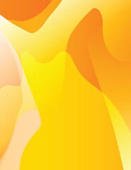 Abstract geometric background features vibrant yellow, orange hues, backdrop background for banner, poster, ads, covering and wallpaper design