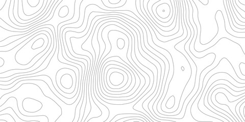 Topographic map background concept. Topo contour map. Rendering abstract illustration Vactor