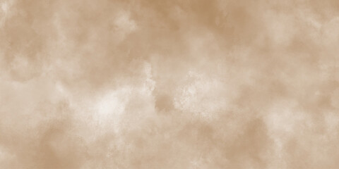brown watercolor background hand-drawn with cloudy strokes of brushes, Grunge and smooth paper texture of brown surface, Old paper vector texture background for cover design, vintage paper background 