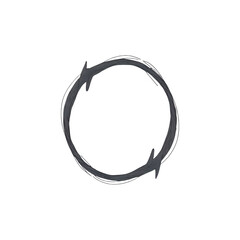 Retro Wave VHS Static Orbit Frame