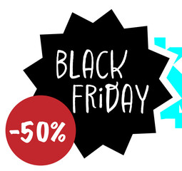 Black Friday Shopping Stickers Collection