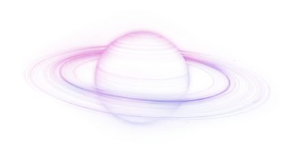 Planet Isolated on Transparent or White Background Png
