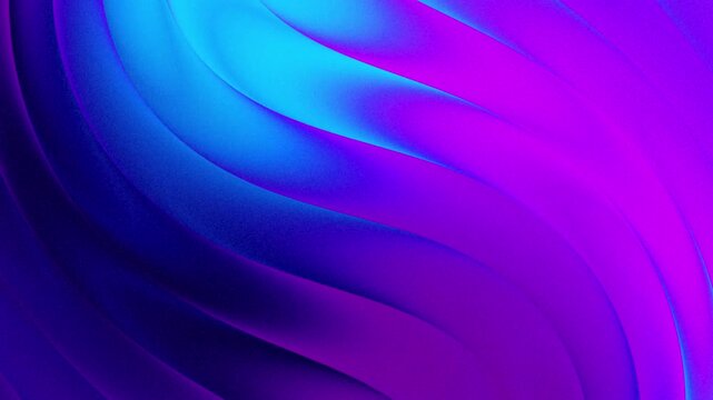 Abstract flowing waves of blue and purple background