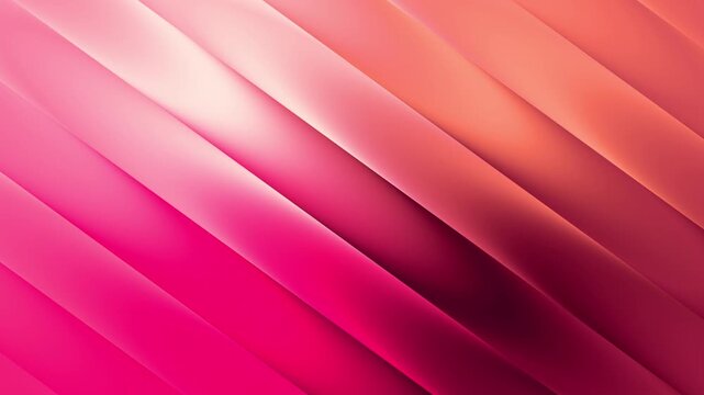 Abstract Diagonal Stripes Pink Red Gradient Background