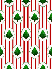 christmas trees pattern