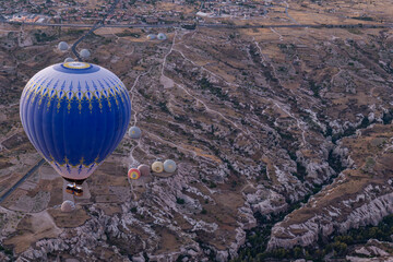 Hot air balloon tour in Cappadocia