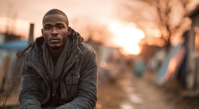 Man seeking asylum towards a fresh start