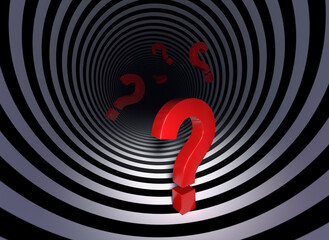 Stress and Doubt Concept