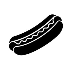hot dog vector illustration