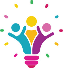  light bulb logo vector art