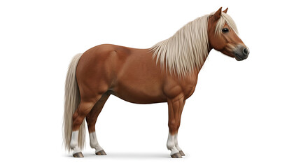 Obraz premium Realistic miniature horse