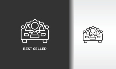 Best Seller Vector, Icon Or Logo Sign Isolated Symbol Illustration
