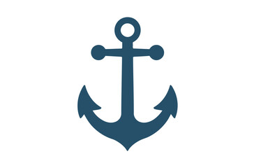 Sailing Anchor Silhouette