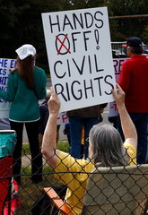 No Kings Proestors Reclaiming Civil Rights