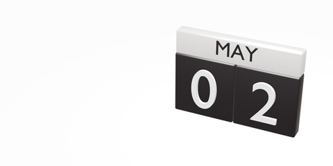 Calendar, timeline, time, concept, idea, management, background. 3d render.