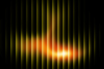 Vertical lines create a mesmerizing gradient from dark to vibrant orange, evoking a sense of depth and movement in this modern and dynamic composition