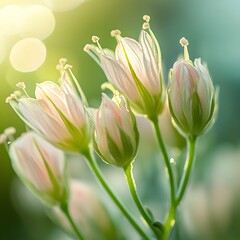 Fototapeta premium Stunning 8K crystal clear macro image of bloom high resolution wallpaper