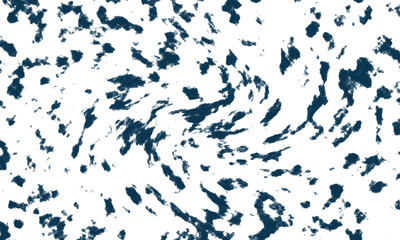 Fototapeta premium Blue ink splash abstract background with artistic watercolor swirl pattern