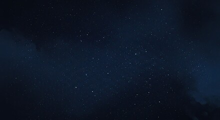 Abstract Dark Blue Background with Subtle Light Spots.