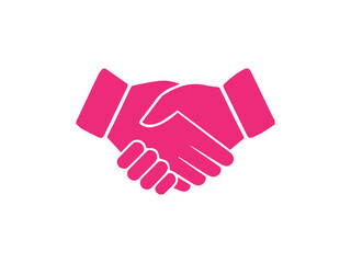 Handshake icon And illustration design vector design 