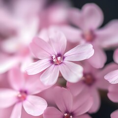 Obraz premium Delicate floral macro shot in crystal clear 8K high resolution wallpaper