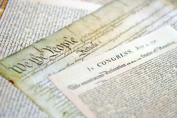 The Constitution for the United States of America with the Declaration of Independence and Bill of Rights