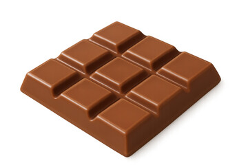 Milk chocolate bar with segments, delicious sweet dessert food, cocoa confectionery treat ingredient