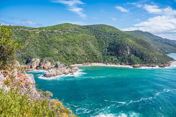 Beautiful views of the Knysna Lagoon from the Knysna Heads viewpoint