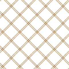 Watercolor checkered pattern. Watercolor texture. Checkered background. Home textile. Print for fabric.