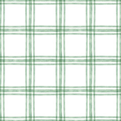 Watercolor checkered pattern. Watercolor texture. Checkered background. Home textile. Print for fabric.